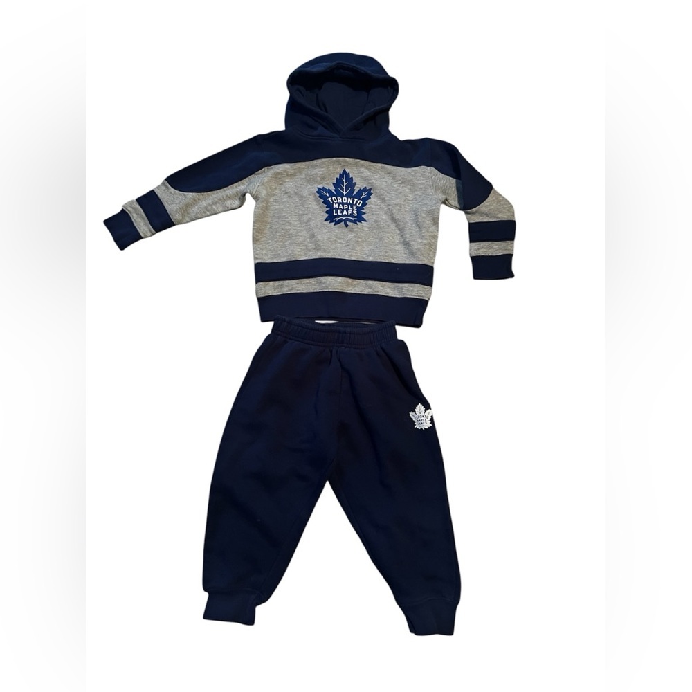 NHL Blue and Gray Matching Sweatpants and Joggers Set